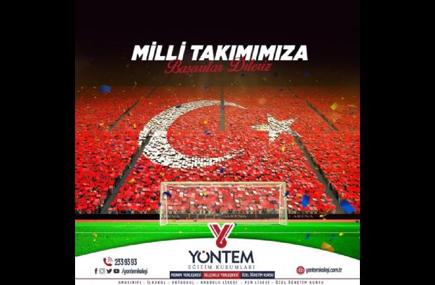 Milli Takımımıza başarılar diliyoruz. 