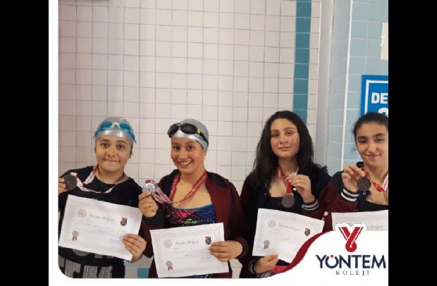 Yıldız Kızlar Yüzme Takımımız Konya 4.sü olmuştur.