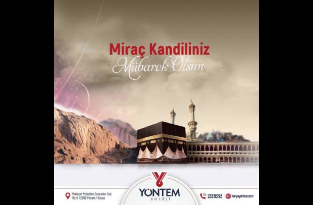 Miraç Kandiliniz mübarek olsun