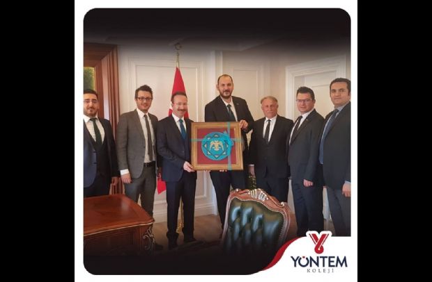 Selçuklu Kaymakamı Sayın Ömer Hilmi Yamlı'yı ziyaret ettik. 