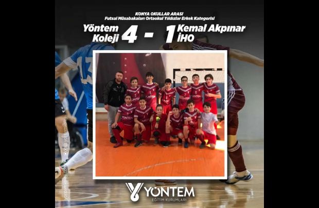 Konya Okullar Arası Futsal Müsabakaları Ortaokul Yıldızlar Erkek 