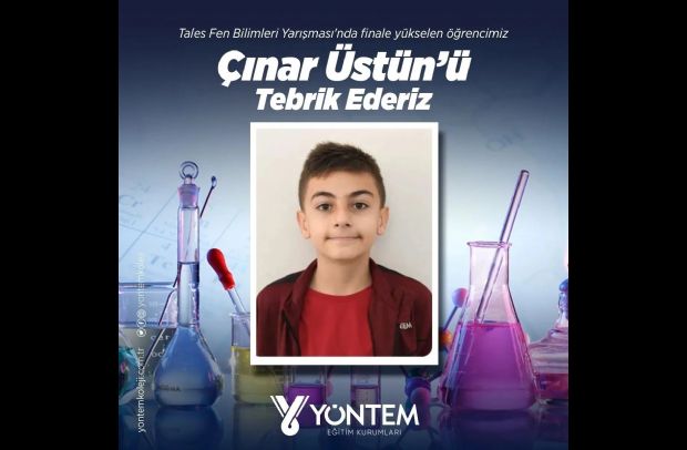 Tales Fen Bilimleri ve Matematik Yarışması'nda finale yükselen öğrencilerimizi tebrik ediyoruz.