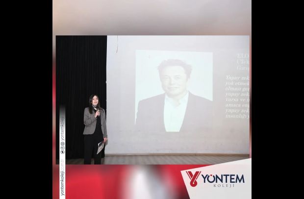Panel Etkinliğinde öğrencilerimiz 